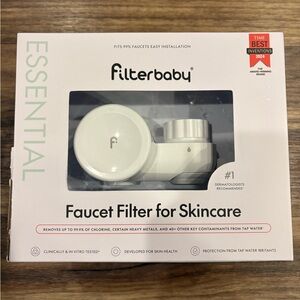 White Skincare Faucet Filter